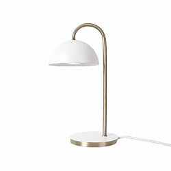 Acheter LEITMOTIV Lampe à poser design dome Decova - H. 36 cm - Blanc