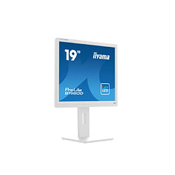 iiyama ProLite B1980D-W5 écran plat de PC 48,3 cm (19") 1280 x 1024 pixels SXGA LCD Blanc