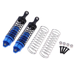 Amortisseur Arrière 2 Pièces 115 Mm Pour Slash 1/10 RC Bleu