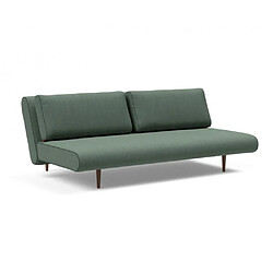 Inside 75 INNOVATION LIVING Canape lit design UNFURL LOUNGER convertible 200*140 cm tissu Elégance Green