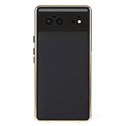 Coque en métal avec boucle de verrouillage, magnétiquement absorbée, or pour votre Google Pixel 6