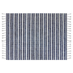 Beliani Tapis bleu 160 x 230 cm BADEMLI