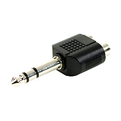 Adaptateur RCA Femelle Stéréo - Jack Mâle Stéréo Easy Plugger