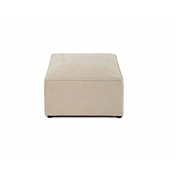 Avis Bestmobilier Topaze - pouf - en tissu