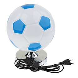 football créatif led table de bureau lampe de chambre décoration 220v eu bouchon bleu