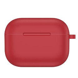 Wewoo Coque Casque de protection souple en silicone pour écouteurs sans fil Apple AirPods Pro rouge