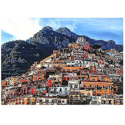 Universal Copoz Positano Puzzle Puzzle, 1000 pièces de puzzle de décompression pédagogique, décoration murale