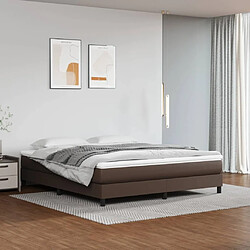 Maison Chic Matelas de lit à ressorts ensachés, Matelas doux Marron 160x200x20 cm -GKD76962