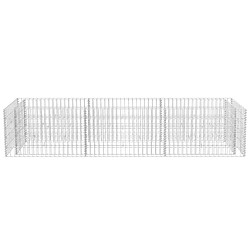 Acheter Maison Chic Jardinière,Lit surélevé - Bac à fleurs - pot de fleur à gabion Acier 270x90x50 cm -GKD67204