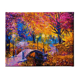 EPIKASA Impression sur Toile Pont 3, Multicouleur, Polyester, 70x3x45 cm