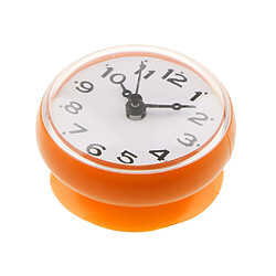 silicone étanche cuisine salle de bain baignoire douche ventouse horloge orange