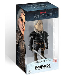 MINIX Figurine Geralt de la Série The Witcher en PVC 12 cm Noir