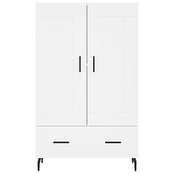 Acheter vidaXL Buffet haut blanc 69,5x31x115 cm bois d'ingénierie