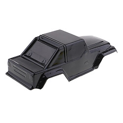 Acheter Coquille de camion 1/10 rc avec décalcomanie diy pour wrangler axial scx10 d90 noir