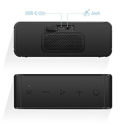 Fairplay Enceinte Bluetooth Etanche IPX7 Puissance 15W Noir pas cher