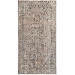 Vidal Tapis de laine 231x119 gris Ultra Vintage