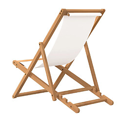 Acheter vidaXL Chaise de terrasse Teck 56x105x96 cm Couleur crème