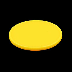 100x 25 Mm En Plastique Casino Jetons De Poker Bingo Marqueurs Jeton Jouet Cadeau Jaune pas cher