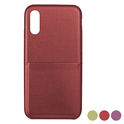 Totalcadeau Coque de protection compatible téléphone portable Iphone X/xs Dots - Protection smartphone Couleur - Rose pas cher