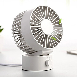 Acheter Mini Ventilateur USB Portable Double Feuille Latérale À Deux Vitesses Petit Ventilateur de Table de Bureau Refroidisseur de Climatisation pour le Sommeil d'été