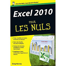 Excel 2010 pour les nuls - Occasion