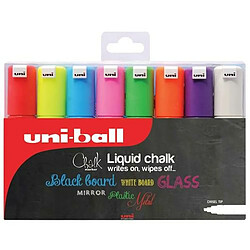 Uni Ball Marqueurs à craie liquide Uni-Ball PWE-8K Multicouleur 8 Unités