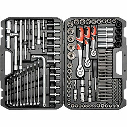 Yato YT-38872 Caisse à outils pour mécanicien 128 outils