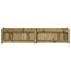 Acheter vidaXL Jardinière 150x31x31 cm bois de pin imprégné