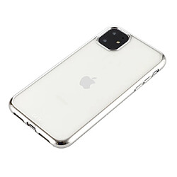 Acheter Wewoo Coque Souple Pour iPhone 11 GEBEI de protection antichoc TPU Plating Argent