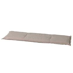 Madison Coussin de banc Panama 180x48 cm Beige clair