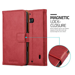 Cadorabo Coque Nokia Lumia 929 / 930 Etui en Rouge