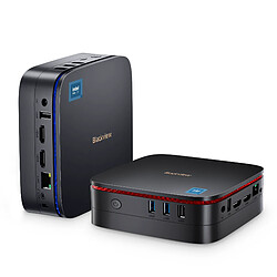 Mini PC Blackview MP60 Intel Celeron N5095 2.9GHz,Windows 11 Pro,16Go LPDDR4/512Go SSD Mini Ordinateur de bureau,Wi-Fi 2.4G+5G -Noir