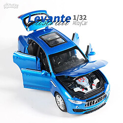 Universal VUS 1: 32 alliage moulée sous pression modèle de voiture jouet avec six portes tirées en arrière série de cadeaux pour enfants Livraison gratuite |(Bleu)