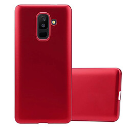 Cadorabo Coque Samsung Galaxy A6 PLUS 2018 Etui en Rouge