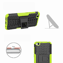 Acheter Wewoo Coque Renforcée Pneu Texture TPU + PC Housse de protection antichoc pour Xiaomi Redmi Go avec support Vert