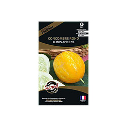 Sanrival Graines potagères premium concombre rond lemon apple Rond lemon apple