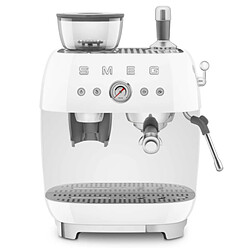 Machine à expresso avec broyeur 20 bars blanc - EGF03WHEU - SMEG