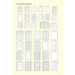 Clairefontaine A4 Premium entièrement doublé, 331627 °C Carnet de 32 feuilles