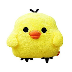 Universal Mignon Relax Ours Ours brun Petit poulet jaune Peluche Jouet Souple Dessin animé Chauffe Mains Oreiller Hiver Fille Cadeau de Noël | Oreiller en peluche (30 * 25 * 15cm)