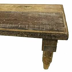 Avis Tabouret Alexandra House Living Marron Bois Recyclé 23 x 24 x 50 cm