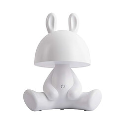 LEITMOTIV Lampe pour enfant Lapin - Blanc