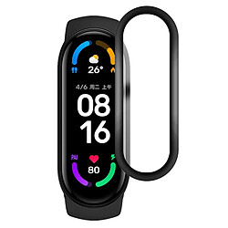 PHONECARE Film Protecteur D'écran Gel Couverture Complete avec Bords Noire pour Xiaomi Mi Band 6