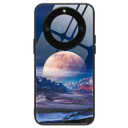 Coque en TPU anti-rayures, anti-choc, anti-décoloration pour votre Honor X40 5G - planète blanche