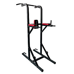 Barre de Traction pour Musculation Keboo Cross Training Série 300 63x102,5x163-212 cm Hauteur Réglable Dossier Rembourré