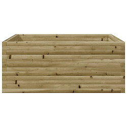 Acheter vidaXL Jardinière 110x110x46 cm bois de pin imprégné