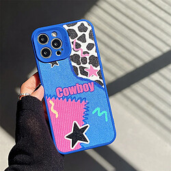 GUPBOO Étui pour iPhone11ProMax Hot girl style cowboy personnalité cas de téléphone portable créatif doux