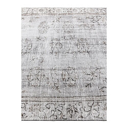 Vidal Tapis de laine 274x185 gris Ultra Vintage pas cher