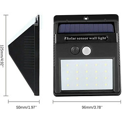 Acheter Tradex X PROJECTEUR PHOTOVOLTAÏQUE PHARE SOLAIRE EXTÉRIEUR + CAPTEUR DE LAMPE À LED