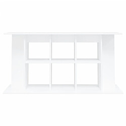 Avis vidaXL Support pour aquarium blanc 120x40x60 cm bois d'ingénierie