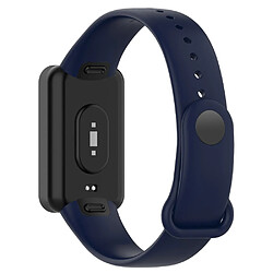 Bracelet en silicone étanche avec boucle, bleu foncé pour votre Xiaomi Redmi Smart Band Pro